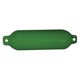 Taylor Made 541022 Hull Gard Inflatable Vinyl Fender - Hunter Green, 5.5" x 20"