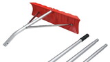 Extreme Max 5600.3288 Poly Roof Rake - 21' Reach with 23