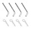 Reese 58467 Mounting Pins and Clips for Fifth Wheel Rails - 1/2" x 4-1/4", Pack of 4