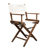 Whitecap 60044 Teak Director's Chair - Natural Seat Cover