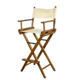 Whitecap 60048 Teak Captain's Chair - Natural Seat Cover