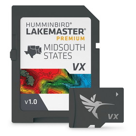 Humminbird 602005-1 LakeMaster Premium VX - Midsouth States V1