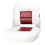 Tempress 60939 Navistyle Low-Back Boat Seat - White/Fire Engine Red