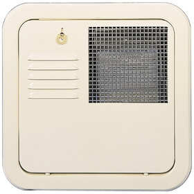 Suburban 6259ACW Flush Mount 10 Gallon Water Heater Door - Colonial White