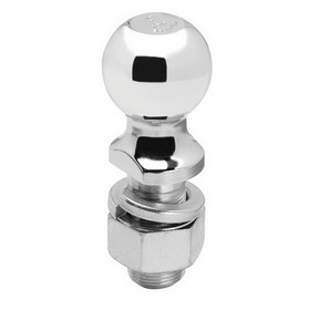 Reese 63830 Class IV Hitch Ball - 2" Ball x 1-1/4" Shank x 2-3/4" Shank Length, 8,000 lbs. GTW, Chrome