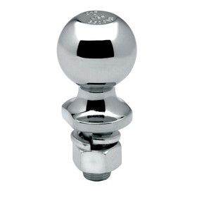 Reese 63889 Packaged Class II Hitch Ball, Chrome - 2" Ball x 3/4" x 2-3/8", 3,500 lbs.