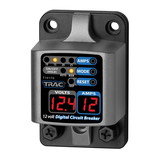 TRAC Outdoors T10170 12V Digital Circuit Breaker Wth Display Circuit Breaker, 10-25 Amps