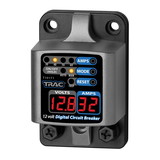 TRAC Outdoors T10171 12V Digital Circuit Breaker Wth Display Circuit Breaker, 30-60 Amps