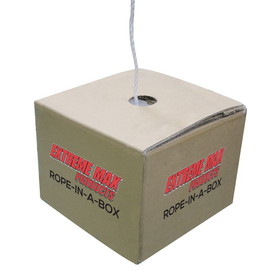 Extreme Max 3006.2493 Rope-In-A-Box - 7/32" x 1500' , Bulk Rope for Marine Winterizing, Shrink Wrap, Single-Use Applications and more