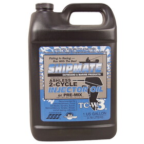Shipmate 1020-4052 Outboard Synthetic Blend 2-Cycle Oil TC-W3 - 1 Gallon