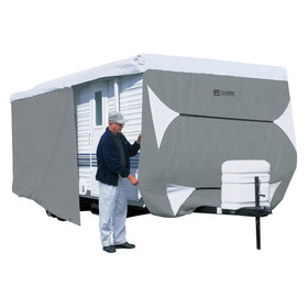 Classic Accessories 73363 Polypro 3 Deluxe Travel Trailer Cover - 22' to 24'