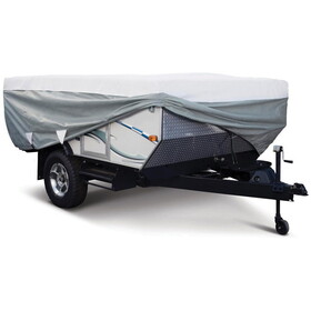 Classic Accessories 80-038 PolyPRO 3 Deluxe Pop-Up Camper Trailer Cover - 8' to 10'