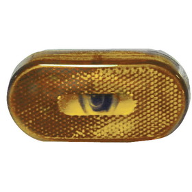 Fasteners Unlimited 89-121A Command Electronics Classic Clearance Light - Amber Replacement Lens
