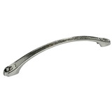JR Products 9482-000-020 Chrome Plated Steel Assist Handle - Patterned