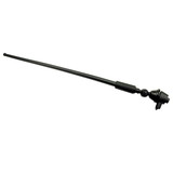 Peterson 95011-1 Universal Rubber-Mast Antenna - Top/Side Mount, Black