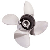 Solas 9553-145-15 Rubex HR4 Stainless Steel 4-Blade Propeller - RH, 14.5