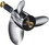 Michigan Wheel 993145 Apollo B-Series 3-Blade Stainless Steel Propeller - RH, 13-1/8" Diameter x 19" Pitch