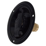Valterra A01-0178LF Recessed Water Inlet - FPT, Black
