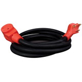 Valterra A10-3015EH Mighty Cord 30 Amp Extension Cord w/Handle - 15', Red