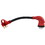 Valterra A10-3050D90VP Mighty Cord 90&#176; Detachable 12" Adapter Cord - 30AM to 50AF, Red (Carded)