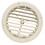 Valterra A10-3362VP Heating and A/C Register with 360&#176; Rotation (No Damper) - 5-1/8" ID x 7" OD, Beige