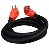 Valterra A10-5010EH Mighty Cord 50 Amp Extension Cord w/Handle - 10', Red