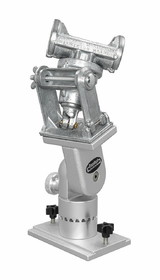 Traxstech ALT-3-S17 Adjustable Arm Mount with Lift & Turn Base - 3", Silver