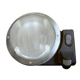 AP Products 016-SL2000B 12V RV Round Scare Motion Light with Black Base