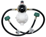 AP Products 028-606024 Auto Changeover LP Gas Regulator with Two 24