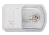 AP Products 016-BL3002 Interior Single Dome Light With Led Bulb
