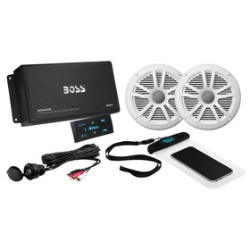 Boss Audio Systems ASK902B.6 Bluetooth Amplifier and Speakers Package - 2 Speakers
