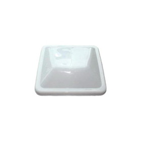 Ventline BVE0108-00 Replacement 14" x 14" Vent Cover for Ventadome E-Z Lift RV Roof Vents - White