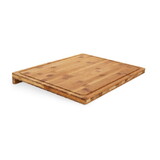 Camco 43545 Bamboo Cutting Board with Counter Edge - 18