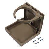 American Technology CH00100-ANT-1 Collapsible and Adjustable Drink Holder - Tan