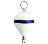 Polyform CM-2 WHT W/STR CM Series Mooring Buoy - 13.5