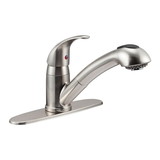 Dura Faucet Designer Pull-Out RV Kitchen Faucet - Satin Nickel