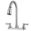 Dura Faucet Non-Metallic Dual Lever Pull-Down RV Kitchen Faucet - Satin Nickel