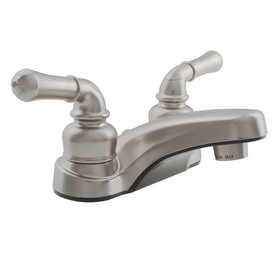 Dura Faucet Non-Metallic Classical RV Lavatory Faucet - Brushed Satin Nickel