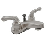 Dura Faucet Non-Metallic RV Lavatory Faucet with Diverter - Brushed Satin Nickel