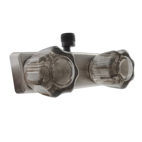 Dura Faucet Non-Metallic RV Shower Faucet - Brushed Satin Nickel