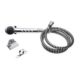 Dura Faucet RV Single-Function Shower Haed and Hose - Chrome