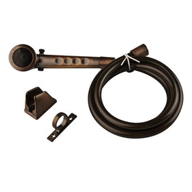 Dura Faucet RV Single Function Shower Head and Hose - Oil Rubbed Bronze