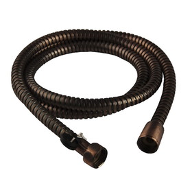 Dura Faucet 60" Stainless Steel RV Shower Hose - Oil Rubbed Bronze