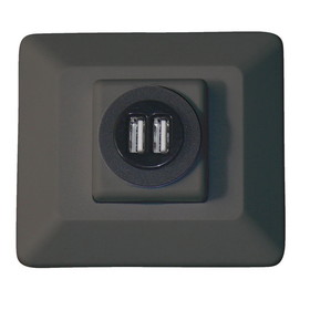 Diamond Group DG61030VP Decor USB Charging Station - Black