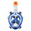 Dolfino Pro DPM17478LBLC Frontier Full-Face Snorkeling Mask - Large/X-Large, Blue