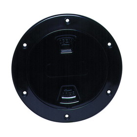 Beckson DP60-B Screw-Out Deck Plate - 6", Black