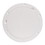 Beckson DP63-W Pry-Out Deck Plate - 6" with Pebble Center, White