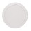 Beckson DP85-W Pry-Out Deck Plate - 8" with Diamond Center, White