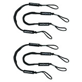 Extreme Max 3006.3219 BoatTector Bungee Dock Line Value 4-Pack - 4', Black