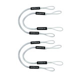 Extreme Max 3006.3222 BoatTector Bungee Dock Line Value 4-Pack - 4', White